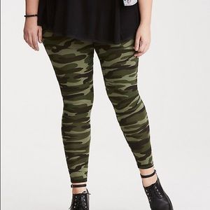 Torrid camo leggings